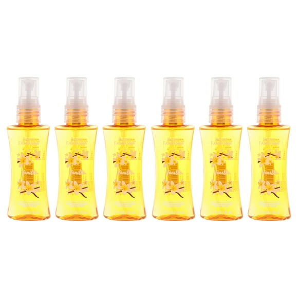 Spray corporal Body Fantasies vainilla, 50 ml, paquete de 6