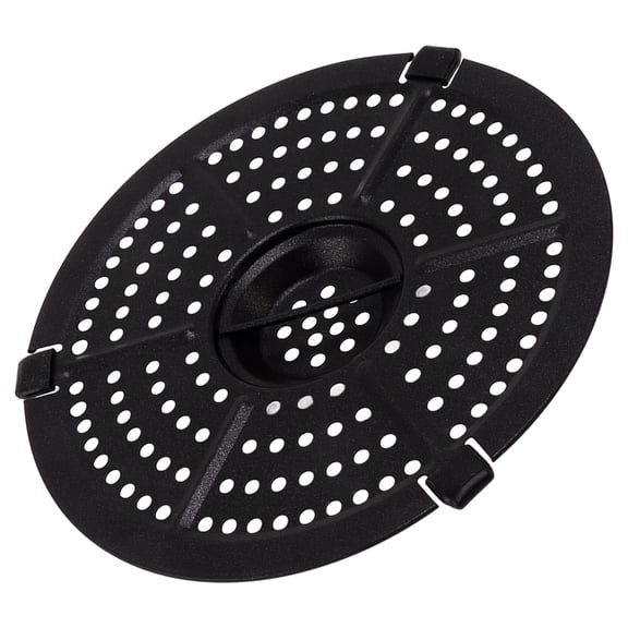 Air Fryer Rack Replacement Part 6.1Inch Round Air Fryer Grill Pan Non Stick Crisper Plate Replacement for Grill Pan Grill Plate Crisper Plate Tray