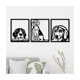 thumbnail image 1 of Pintura decorativa hecha a mano con perro Beagle sobre madera MDF de 35 cm x 2, 1 of 2