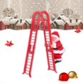 thumbnail image 3 of Muñeca de Navidad Colgante Soledad Escalera de Papá Noel Musical, 3 of 7
