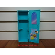 Gloria Classroom Doll Furniture Set with Locker, Desk, and Chairs, Fits 11.5 Dolls, 7 piece
