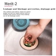 thumbnail image 5 of Wovilon Hair Catcher Durable Silicone Hair Stopper Shower Drain Covers Easy To Install And Clean Suit For Bathroom Bathtub And Kitchen, 5 of 9