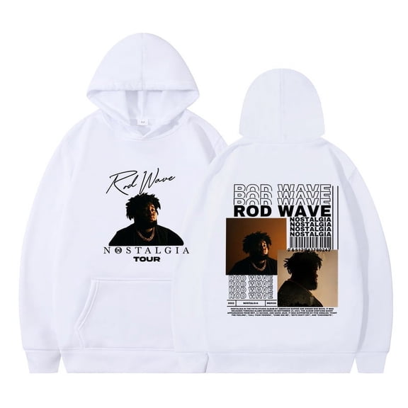 Rod Wave Men's And Women's Hip-Hop Hoodie Nostalgic Tour Shirt Sweatshirt Hoodie-sinku