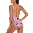 thumbnail image 3 of The Powerpuff Girls Womens Bathing Suits One Piece Swimsuits Cute Bikini Printed Swimwear Cover Up Dress XL, 3 of 7