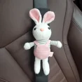 thumbnail image 5 of Almohadilla para el hombro para cinturón de seguridad de coche con forma de conejo de peluche, funda suave para cinturón de seguridad de bebé y niño, accesorio interior para cinturón de seguridad de c, 5 of 5