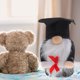 thumbnail image 3 of FELTECHELECTR muñeco de gnomo de peluche para ceremonia de graduación, decoración para fiestas., 3 of 6