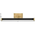 thumbnail image 2 of 31012HB Hinkley Lighting Regis - 28W LED Medium Wall Sconce In Glam Style-5.5 Inches Tall and 24.5 Inches Wide, 2 of 10
