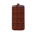 thumbnail image 1 of Moldes Molde De Chocolate Rectángulo Antiadherente Silicona Waffle Bar Molde Para Pastel DIY Herramienta Para Hornear, 1 of 6