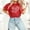 Pullover-Red, variant on Gamivast Valentines Day Tops for Women Short Sleeve Cute Heart Graphic Thsirts Trendy Crewneck Party Shirt Loose Fitted Tunic Blouse Holiday Outfit 2026