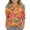 Orange, variant on CCRFTGI Cute Shirts for Girls Size 10-12 3/4 Sleeve Fruit Print Clothes for Teen Girls Tee Shirts Summer Trendy Loose Comdy Crew Neck T-Shirts Pink 7-8 Years