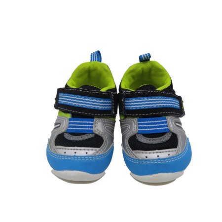 

Pre-owned Tsukihoshi Boys Blue | Silver | Black Shoes size: 4 Infant