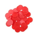 thumbnail image 2 of 200pcs / Pack Fichas de póquer de bingo Tokens Yellow Party Game Props, 2 of 9