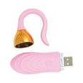 thumbnail image 4 of Nasstoys The Beat Magic Teaser Silicone Anal Plug with Remote Control, Pink, 4 of 5