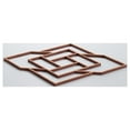 thumbnail image 4 of Ekena Millwork 7 3/8"W x 7 3/8"H x 1/4"T Extra Small Loveland Decorative Fretwork Wood Wall Panels, Cherry, 4 of 18