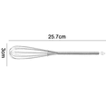 thumbnail image 2 of Whisks, Small whisk,Mini whisk,Whisk stainless steel,Cooking and Kitchen Gadget., 2 of 5