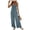 Sky Blue, variant on Wensltd Spaghetti Strap Summer Jumpsuits for Women Casual Loose Plus Size Jumpers with Pockets