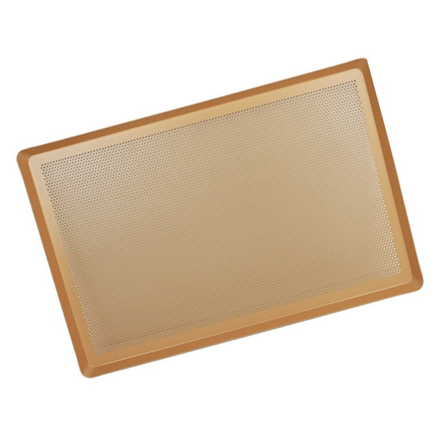 CNKOO 1. Heavy Duty 60x40cm Anodized Aluminum Nonstick Baking Tray For Commercial Ovens & Grilling - Rustproof Design
