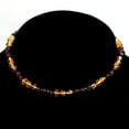 thumbnail image 6 of harmtty Retro Women Natural Amber Beaded Necklace Jewelry Handmade Mothers Day Gift,2#, 6 of 8