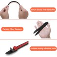 thumbnail image 4 of EDTara 4 Pcs Car Door Side Anti-collision Strips Door Edge Guards Protector Bumper Rearview Mirror Anti-scratch Strips, 4 of 8
