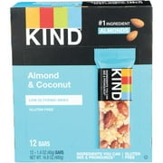KIND Nut Bars, Almond & Coconut, 1.4 oz, 12 Count