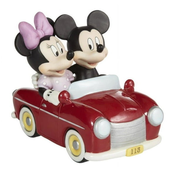 Disney You Sped Away With My Heart Mickey Mouse and Minnie Mouse Figurine 211702