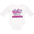 thumbnail image 3 of Inktastic Wild About Grandpa Girls Long Sleeve Baby Bodysuit, 3 of 5