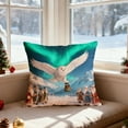 thumbnail image 3 of Christmas Pillow Covers for Decorations Indoor18x18" Christmas Pillow Covers Decorative Pillow Cases with Soft Fabric Hidden Zipper Cushion Covers, 3 of 6
