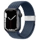 thumbnail image 1 of YuiYuKa Trenzada Nylon Solo Loop Para Apple Watch Bands 41mm 45mm 40mm 44mm 38mm 42mm Cinturón De Elástico Pulsera iWatch Series SE 7 6 5 4 3 2 1 Pulseras - azul abismo YuiYuKa Apple watch band 42mm 44mm 45mm, 1 of 6