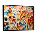 thumbnail image 3 of Designart "Liquid Art Swirls Colorful Abstract Symphony III" Extra Large Abstract Framed Wall Art - Modern Multicolor Abstract Modern Shapes Bedroom Framed Canvas Wall Art, 3 of 7