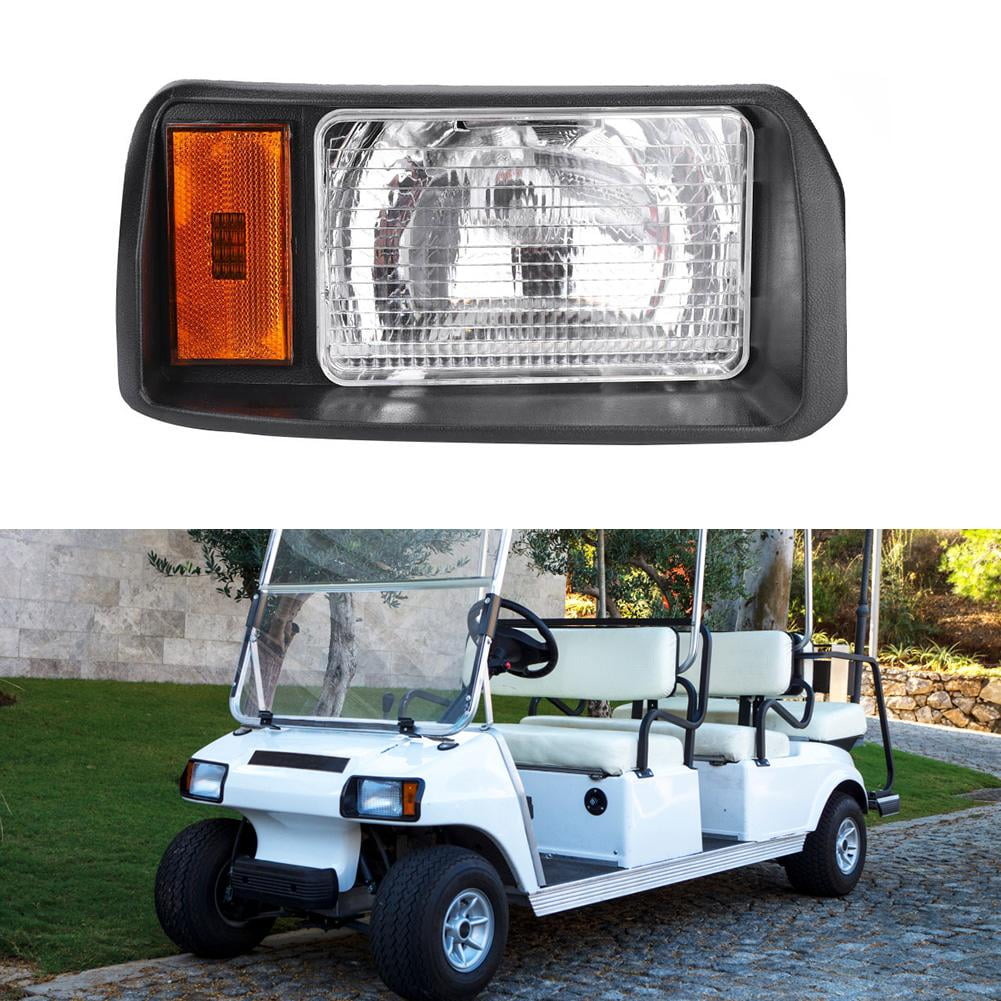 FAGINEY Cart Car LED Super Bright Headlight Tail Light Kit for Golf
