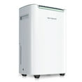 thumbnail image 3 of MF Studio 14.5 Pints Dehumidifier for Basement, Cover Up to 4500 Sq. Ft Home Space with Drain Hose, 0.58 Gal Water Tank, Overflow Protection, Auto Defrost & Drain, White, 3 of 12