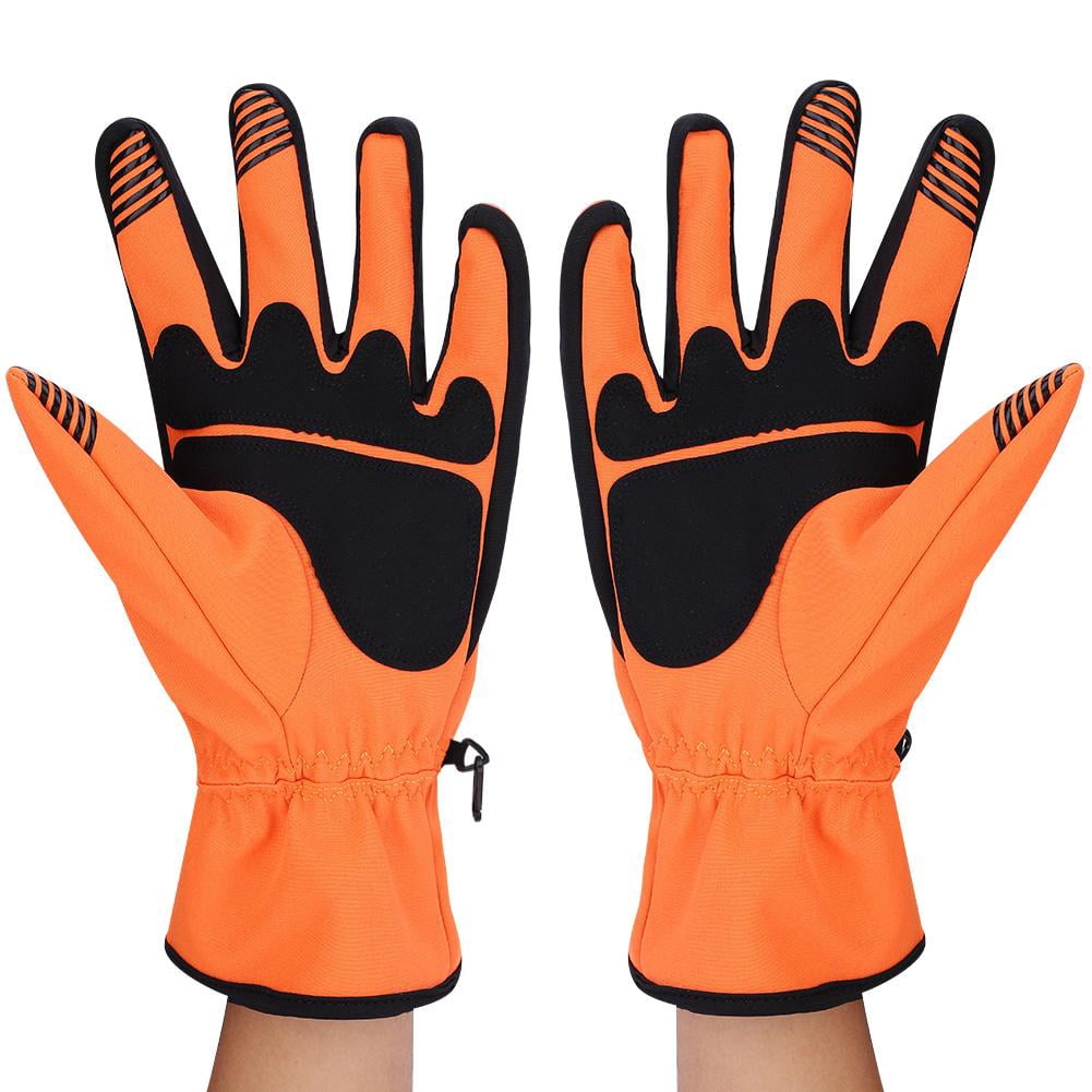 LYUMO Winter Sports Warm Gloves Windproof Waterproof Thick Thermal Warm Full Finger Running 