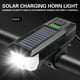 thumbnail image 1 of Light Headlight Solar Horn Light USB Rechargeable Headlight Cycling Strong Flashlight Cycling Equipment, 1 of 2