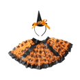 thumbnail image 3 of Disfraz de Halloween para niña Salvador con diadema naranja, 3 of 10