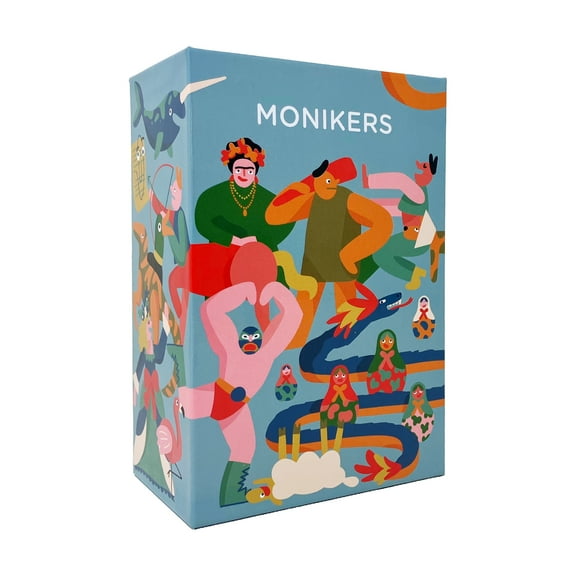 Monikers Adult Party Game for Ages 17 , from Asmodee