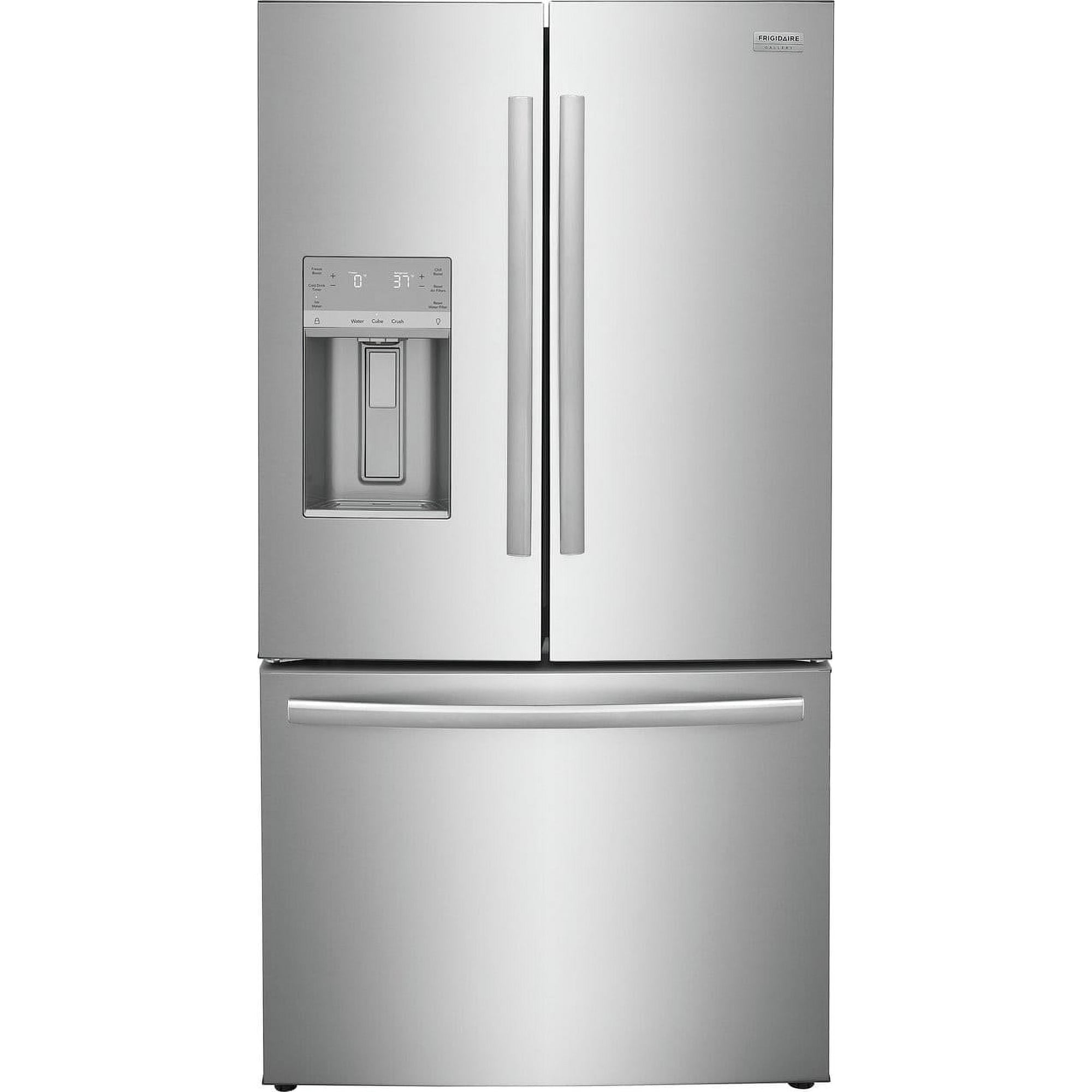 Frigidaire Gallery GRFC2353AF 22.6 Cu. Ft. Counter-Depth French Door Refrigerator, Stainless Steel