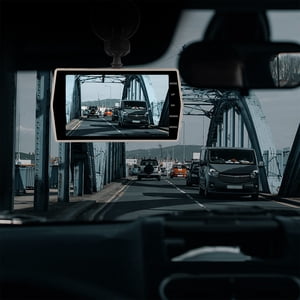 Tunhigl 4-inch Dash Cam Lens Haute définition 1080P Enregistreur de conduite de vision nocturne 170 ° Surveillance de la détection des mouvements à grand angle