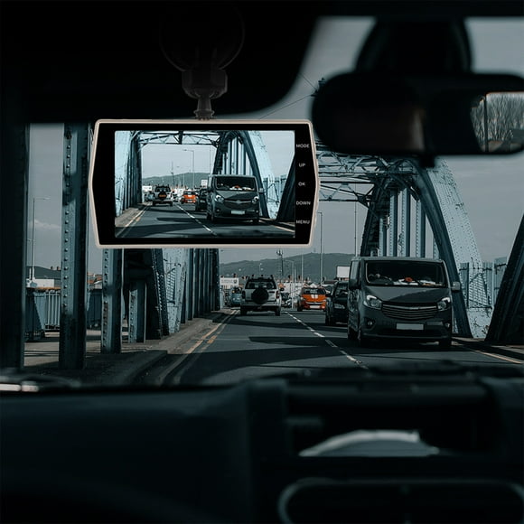 Danhjin Dash Cam 4-Inch Dash Cam Lens High-Definition 1080P Night Vision Driving Recorder 170 ° Large Wide Angle Motion Detection Sensing Parking Monitoring