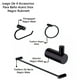 thumbnail image 3 of Juego De 4 Accesorios Para Baño Rubinett Acero inóxidable 304 Negro Mate, 3 of 7