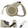thumbnail image 3 of Unique Bargains 1 Pc Retractable Pet Leash Ergonomic Dog Leash for Pet 118.11" Brown, 3 of 6