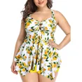 thumbnail image 3 of Mycity® Traje De Baño De Dos Piezas Talla Grande Para Mujer, 3 of 5