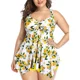 thumbnail image 3 of Mycity® Traje De Baño De Dos Piezas Talla Grande Para Mujer, 3 of 5