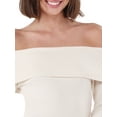 thumbnail image 3 of No Boundaries Off-The-Shoulder Top & Straight-Leg Pants Set, 2-Piece, Women's and Women’s Plus, 3 of 4