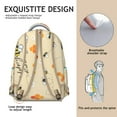 thumbnail image 5 of Lightweight Travel Backpack Featuring Queen Bee Print, Honeycomb Pattern, Small and Cute for School, 5 of 6