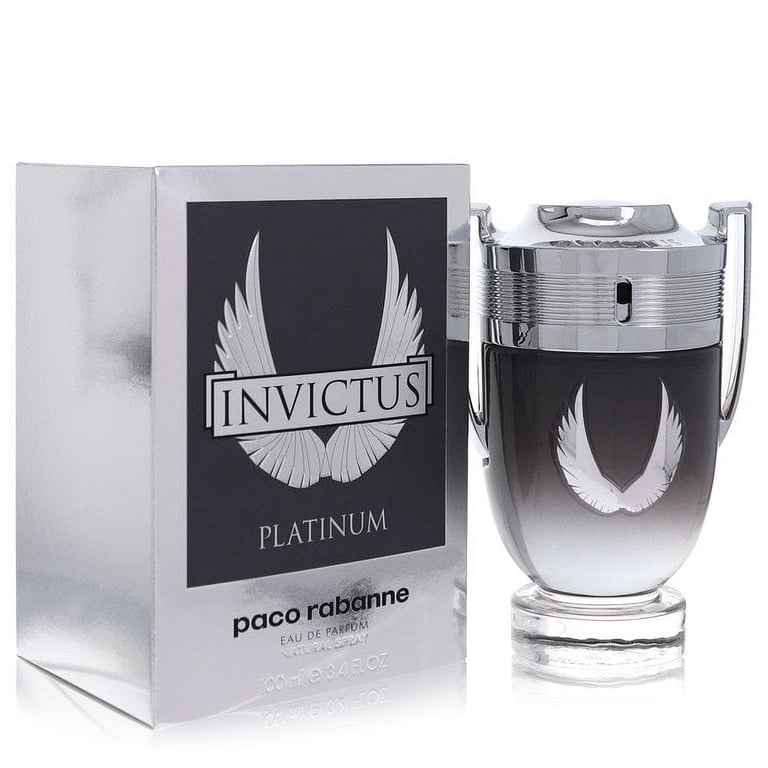 Invictus Platinum by Paco Rabanne Eau De Parfum Spray 3.4 oz for