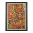 thumbnail image 2 of 14 x 32 Handmade Abstract Shadow Box Wall Decor, Multicolor- Saltoro Sherpi, 2 of 5