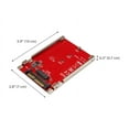thumbnail image 4 of Startech M.2 to U.2 Adapter - M.2 Drive to U.2 (SFF-8639) Host Adapter for M.2 PCIe NVMe SSDs - M.2 Drive Adapter - M.2 PCIe SSD Adapter - Add the fast performance of an M.2 NVMe SSD to your desktop c, 4 of 4