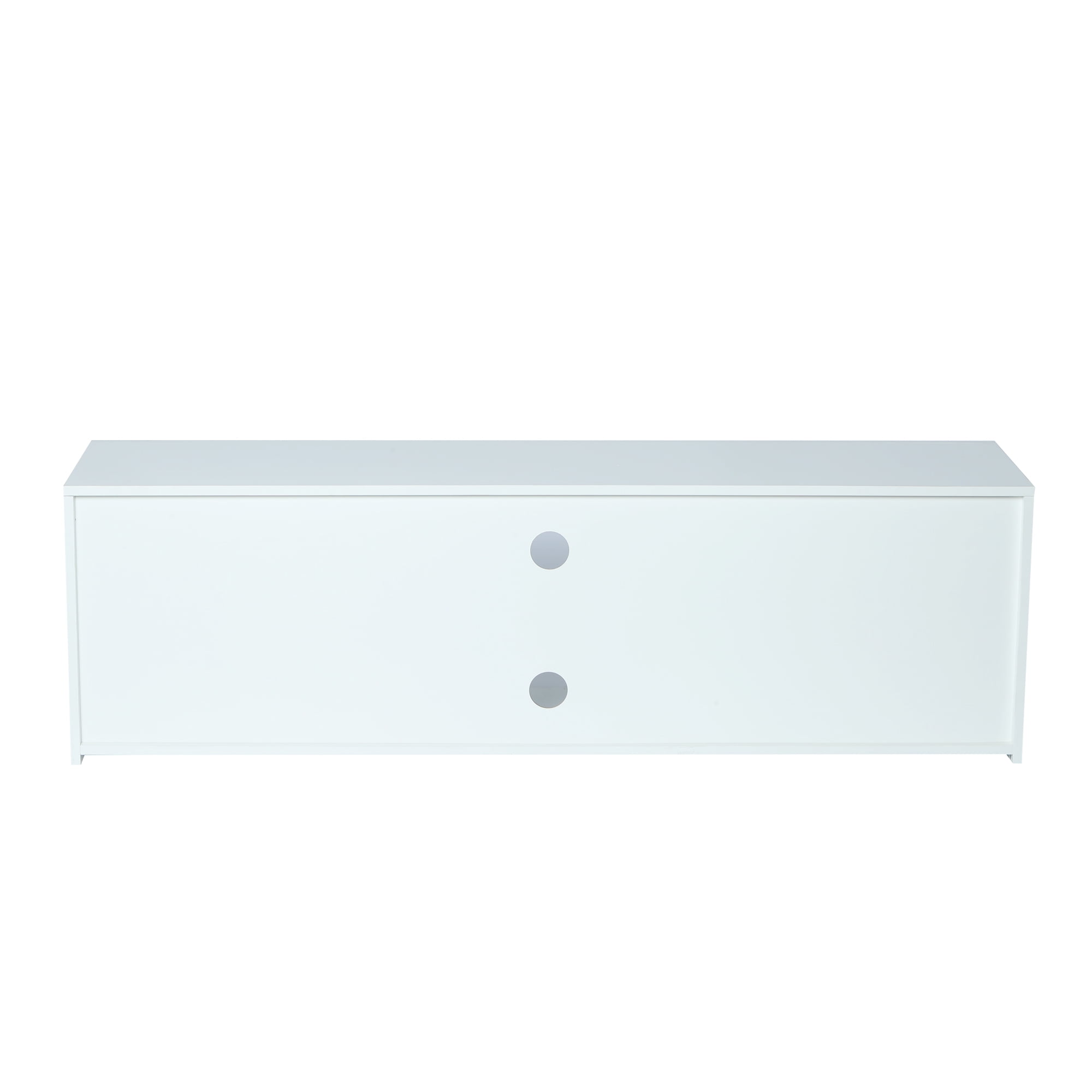 Private Jungle Morden TV Stand with LED Lights, High Glossy Front TV Cabinet, Assembled in Lounge Room, Living Room or Bedroom, White Private Jungle Morden TV Stand with LED Lights, High Glossy Front TV Cabinet, Assembled in Lounge Room, Living Room or Bedroom, White