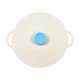 thumbnail image 2 of Fiudx Tapas de Silicona, Tapa Hermética para Almacenar Alimentos, Apta para Microondas, Protección Antisalpicaduras Fácil de Limpiar, Conservación, Recalentamiento y Transporte de Sobras, Uso Domésti, 2 of 6