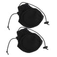 thumbnail image 1 of 2x de pelo universal de lona negra, difusor de calcetines, accesorio para soplador de viento, cubierta con cordón, apto para la mayoría de los Zulema Difusor de calcetines del secador de pelo, 1 of 8